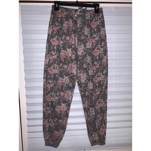 Urban Outfitters Floral Joggers